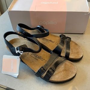 NIB Lana Papillio Birkenstock Wedge Sandals Sz 38